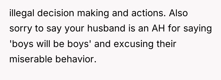 illegal decision making and actions. Also sorry to say your...