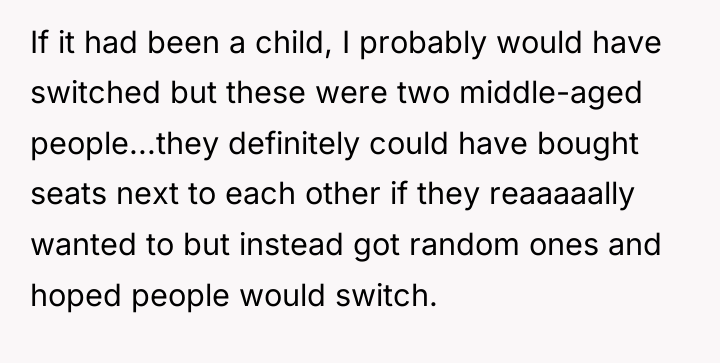 If it had been a child, I probably would have...