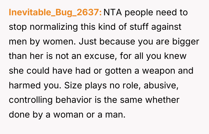 Inevitable_Bug_2637 NTA people need to stop normalizing this kind of...