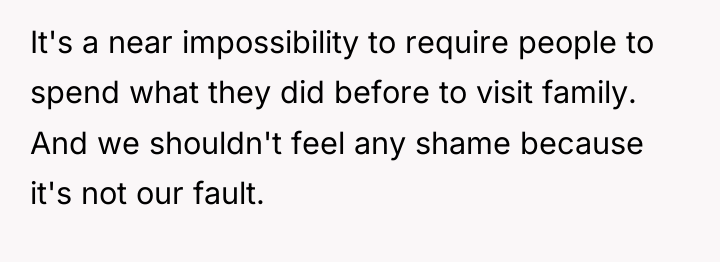 It's a near impossibility to require people to spend what...
