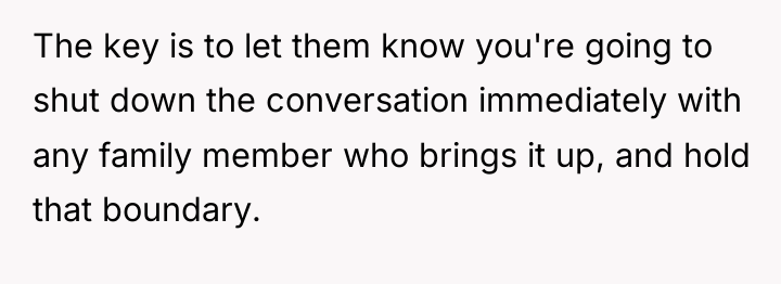 The key is to let them know you're going to...