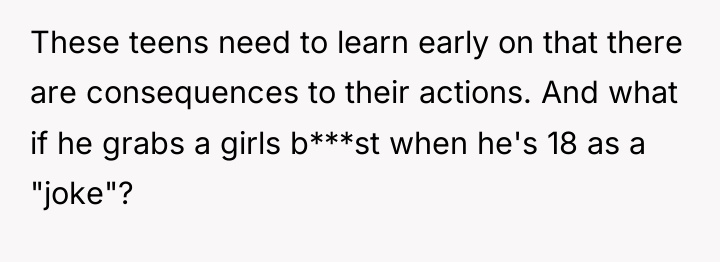 These teens need to learn early on that there are...