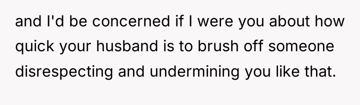 and I'd be concerned if I were you about how...