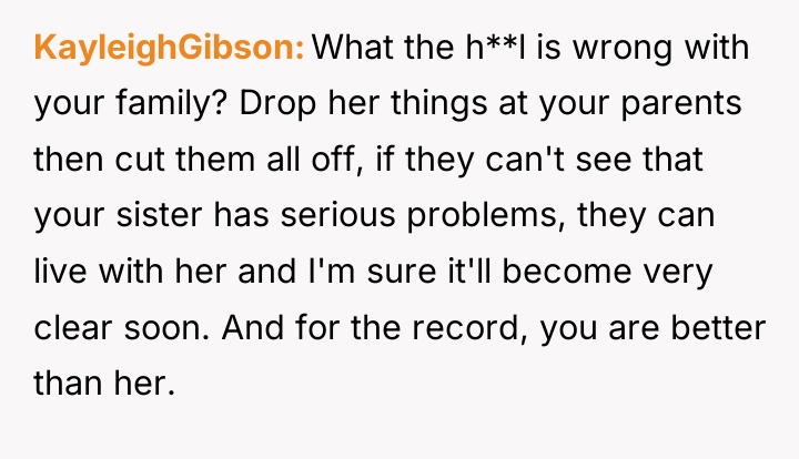 KayleighGibson What the h**l is wrong with your family? Drop...