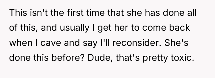 This isn't the first time that she has done all...