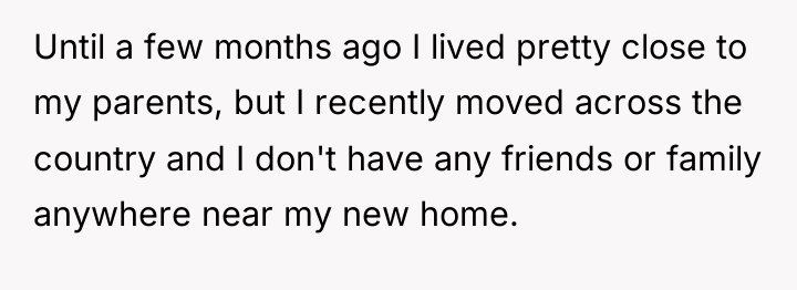 Until a few months ago I lived pretty close to...