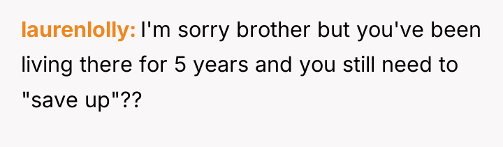 laurenlolly I'm sorry brother but you've been living there for...