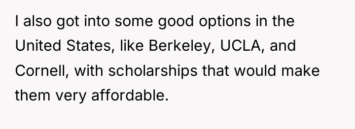 I also got into some good options in the United...