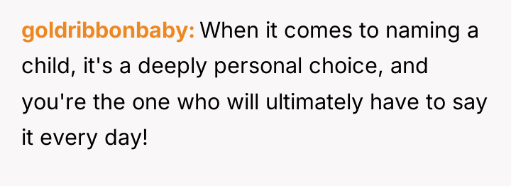 goldribbonbaby When it comes to naming a child, it's a...