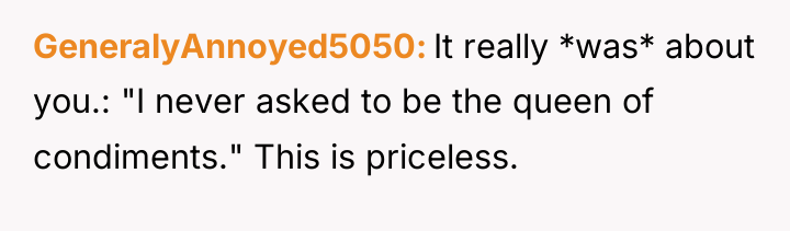 GeneralyAnnoyed5050 It really *was* about you.: "I never asked to...