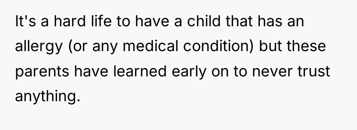 It's a hard life to have a child that has...