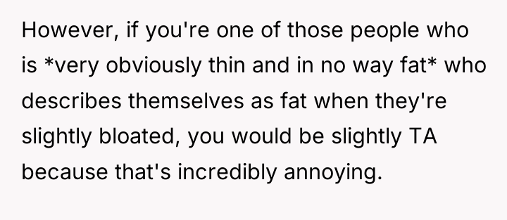 However, if you're one of those people who is *very...