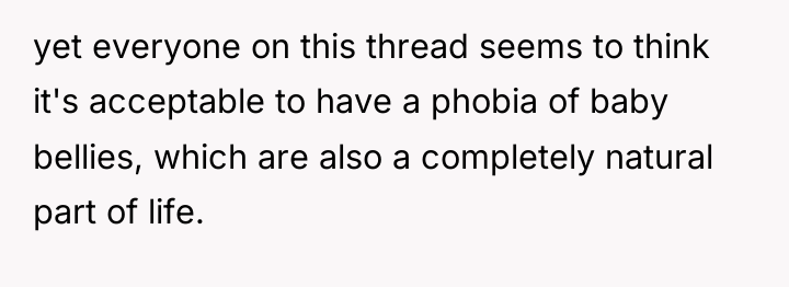 yet everyone on this thread seems to think it's acceptable...