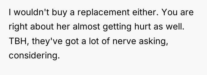 I wouldn't buy a replacement either. You are right about...
