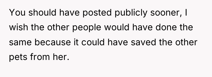 You should have posted publicly sooner, I wish the other...