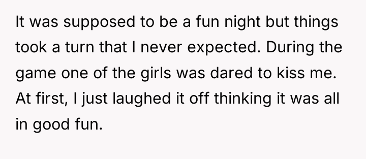 It was supposed to be a fun night but things...