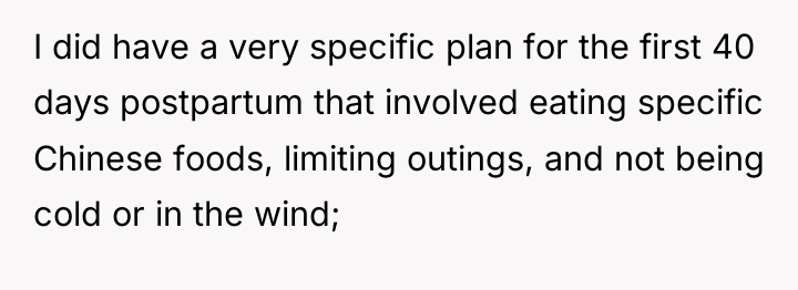 I did have a very specific plan for the first...