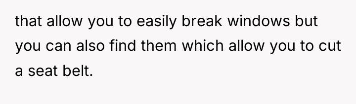 that allow you to easily break windows but you can...