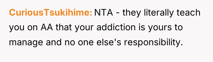 CuriousTsukihime NTA - they literally teach you on AA that...