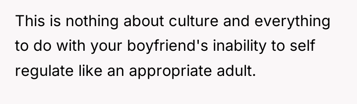 This is nothing about culture and everything to do with...
