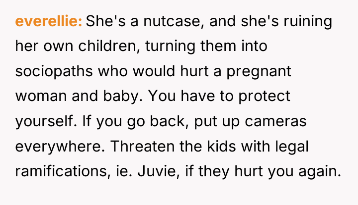 everellie She's a nutcase, and she's ruining her own children,...
