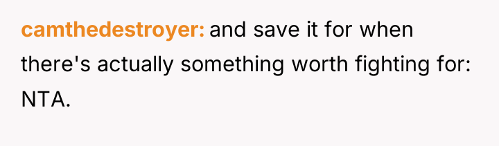 camthedestroyer and save it for when there's actually something worth...