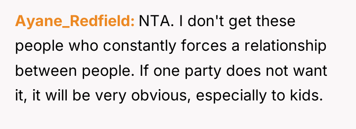 Ayane_Redfield NTA. I don't get these people who constantly forces...