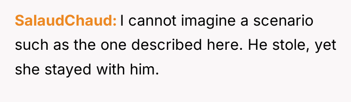 SalaudChaud I cannot imagine a scenario such as the one...