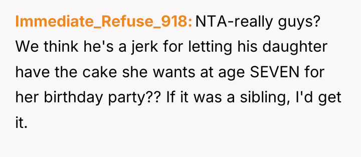 Immediate_Refuse_918 NTA-really guys? We think he's a jerk for letting...