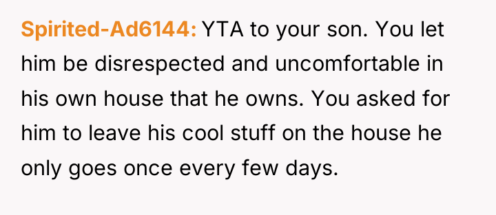 Spirited-Ad6144 YTA to your son. You let him be disrespected...