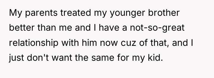 My parents treated my younger brother better than me and...