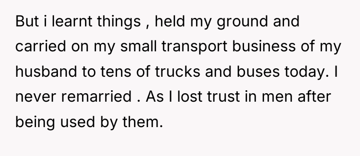 But i learnt things , held my ground and carried...