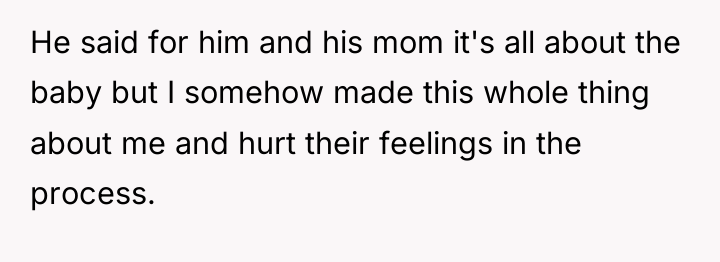 He said for him and his mom it's all about...