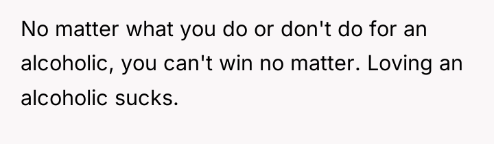 No matter what you do or don't do for an...