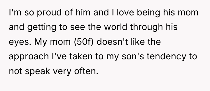 I'm so proud of him and I love being his...