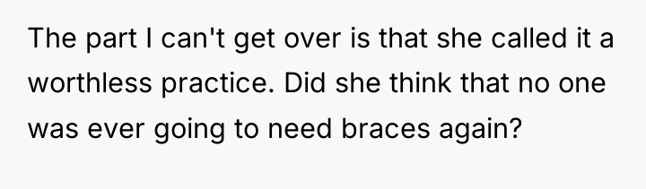 The part I can't get over is that she called...
