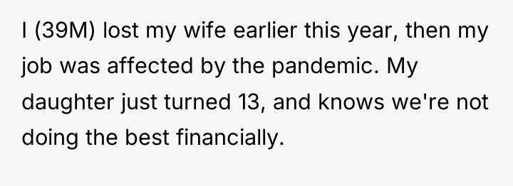 I (39M) lost my wife earlier this year, then my...