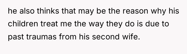 he also thinks that may be the reason why his...