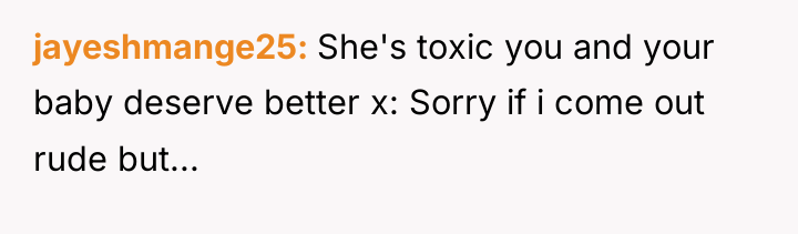 jayeshmange25 She's toxic you and your baby deserve better x:...