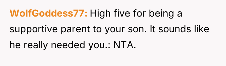 WolfGoddess77 High five for being a supportive parent to your...