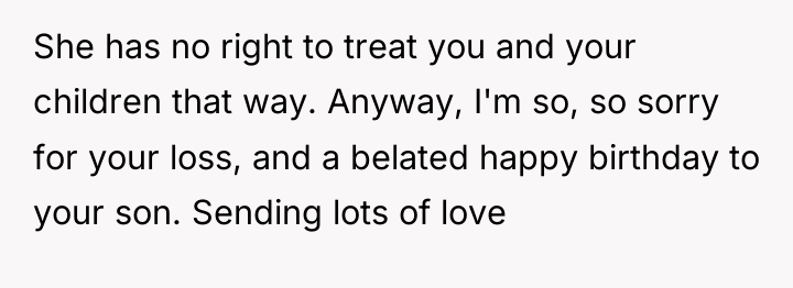 She has no right to treat you and your children...