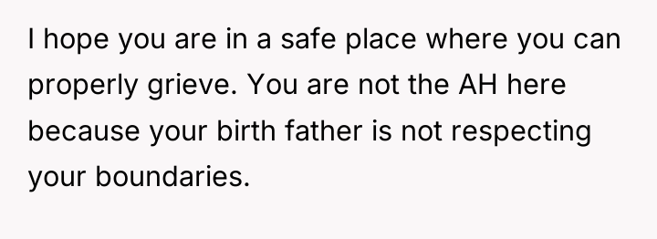 I hope you are in a safe place where you...