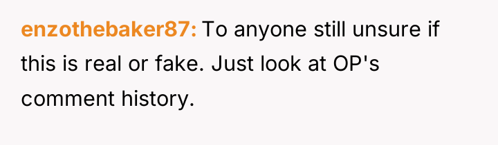 enzothebaker87 To anyone still unsure if this is real or...