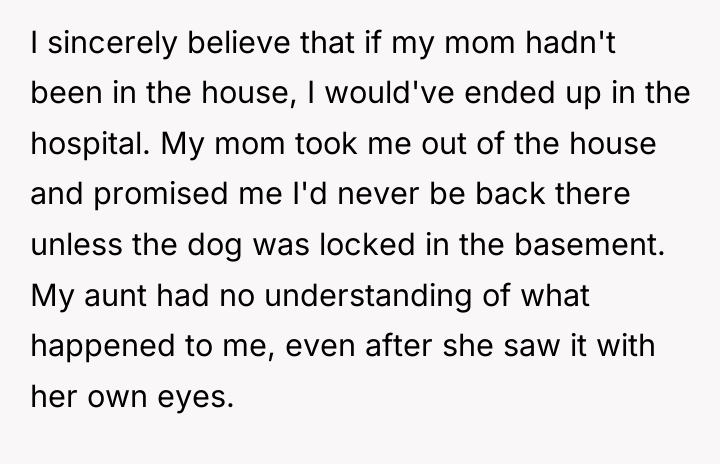 I sincerely believe that if my mom hadn't been in...