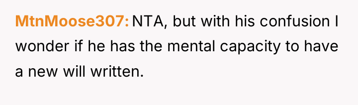 MtnMoose307 NTA, but with his confusion I wonder if he...