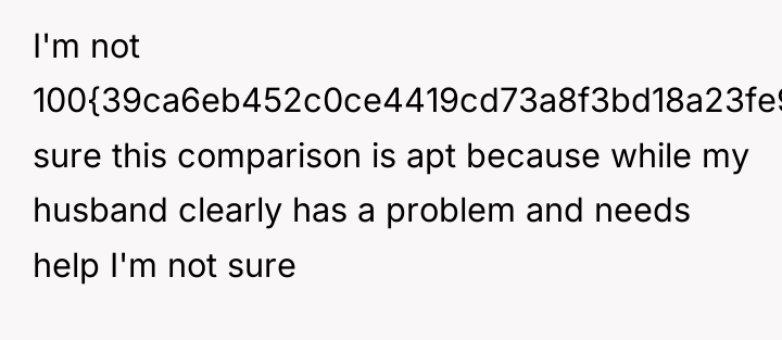 I'm not 100{39ca6eb452c0ce4419cd73a8f3bd18a23fe95ab4febb092bc2ab1b542eeea82f} sure this comparison is apt because while...