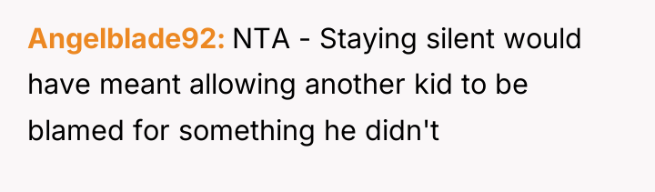 Angelblade92 NTA - Staying silent would have meant allowing another...