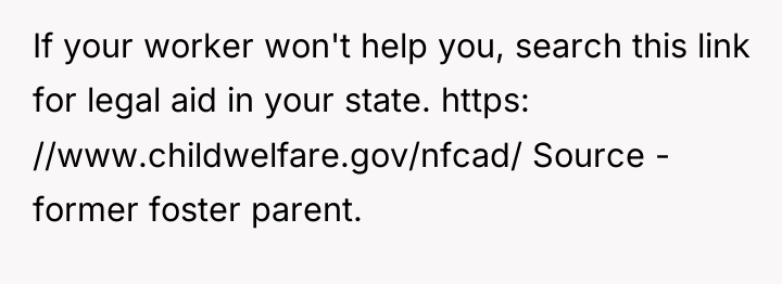 If your worker won't help you, search this link for...