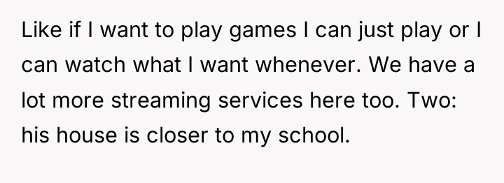 Like if I want to play games I can just...