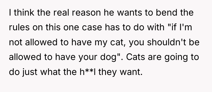 I think the real reason he wants to bend the...